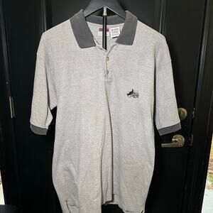 Vintage 1998 Tampa Bay Devil Rays Polo Shirt Men’s XL 100% Cotton Gray